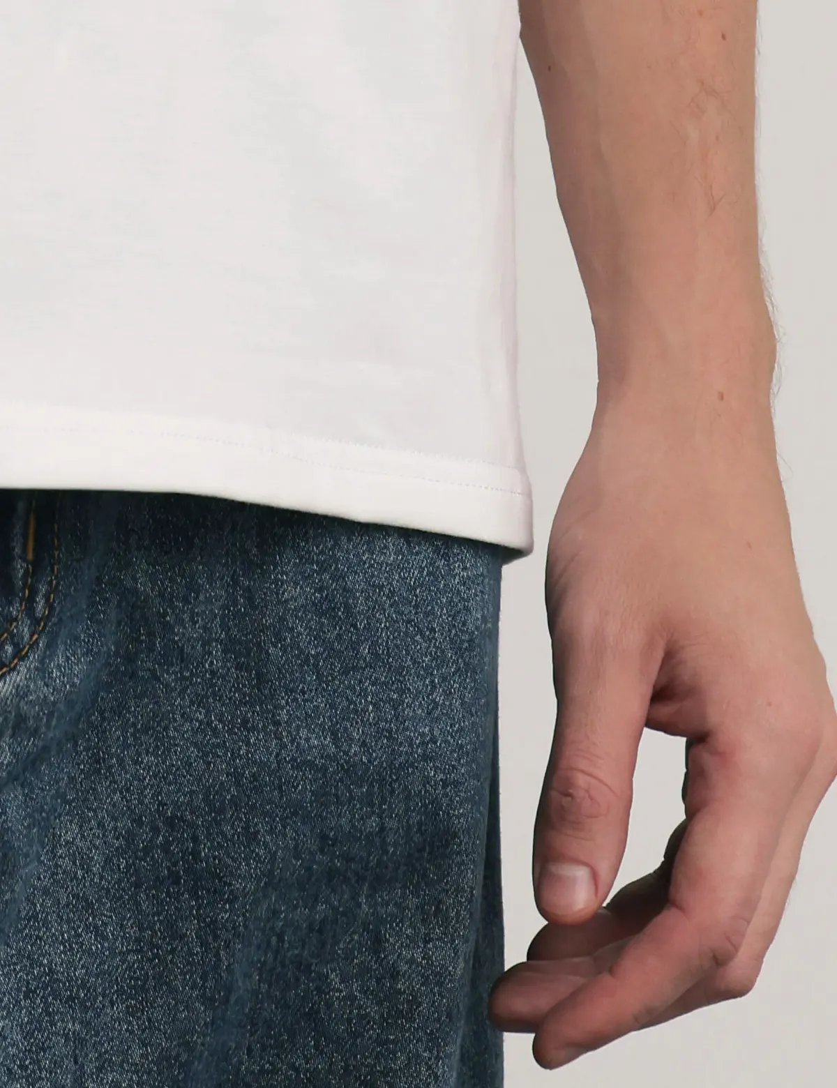 "Good boy. Front design" Футболка мужская белая оверсайз. 